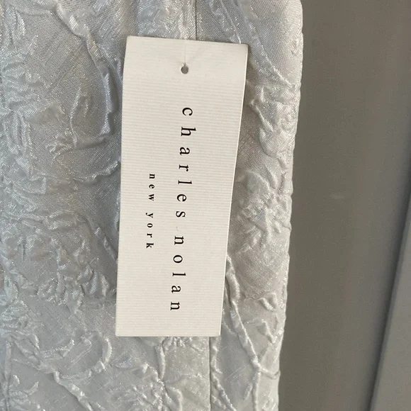 Beautiful Silver Charles Nolan New York Dress - Picture 7 of 10